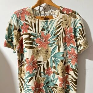 Alfred Dunner Floral Print Women's Top - Multicolor